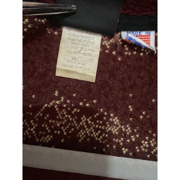 Vintage Mazmania Horse Fleece Jacket Medium - Picture 6 of 16